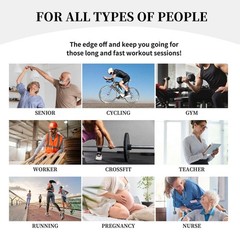 Compression Socks Knee High Circulation Support Women Men Athletic Running