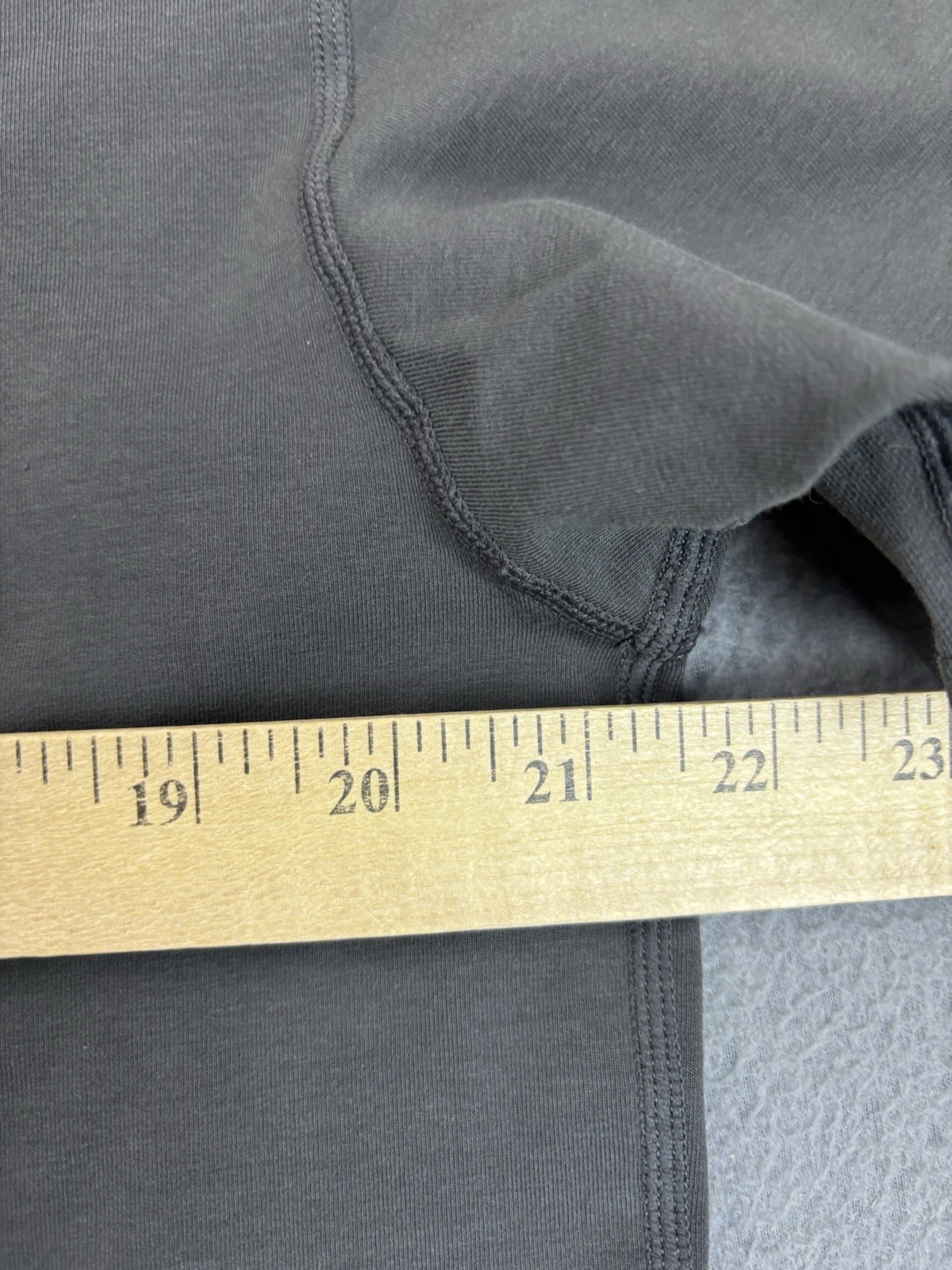 BYLT Drop Cut Lux Shirt Mens XL Gray Curved Hem Crewneck Performance Tee Stretch gallery