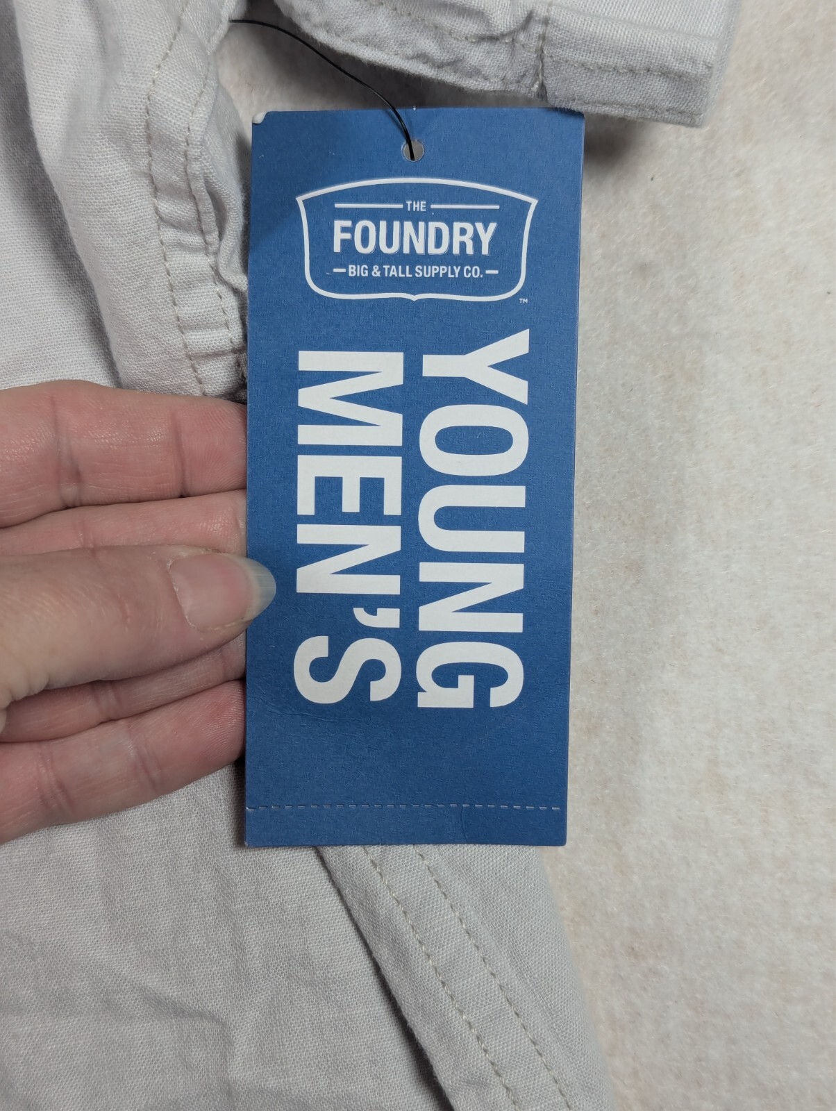 The Foundry Supply Co - Men's Shirt - Gray Chambray - Size: 3xl gallery