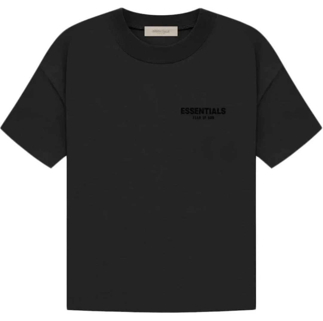 Essentials Fear of God - Large - Black Logo Crew Neck Short Sleeve T-Shirt gallery