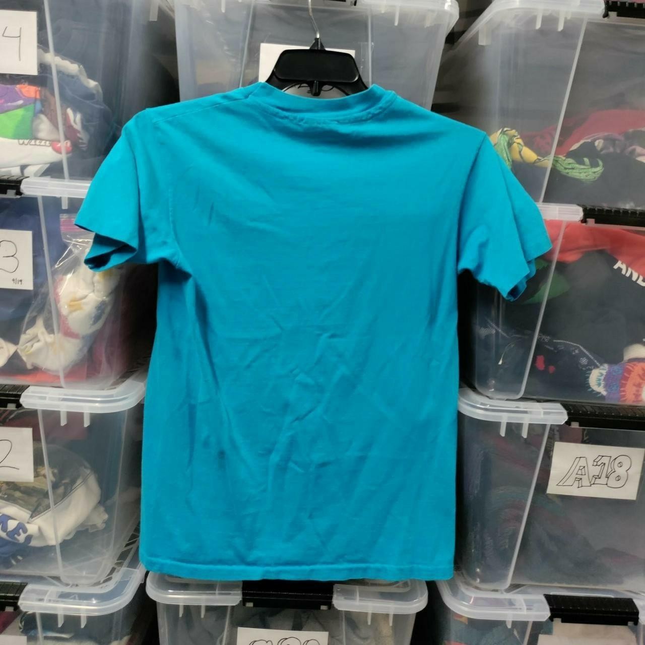 Hawaii Vtg 90s Hanes Destination Tee Teal Color A261ed gallery