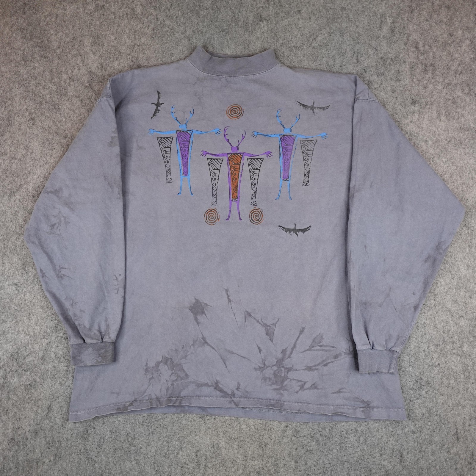 Vintage Andrea Bragg Designs Shirt Mens XL Native Tribal Navajo Graphic Tee 90s gallery
