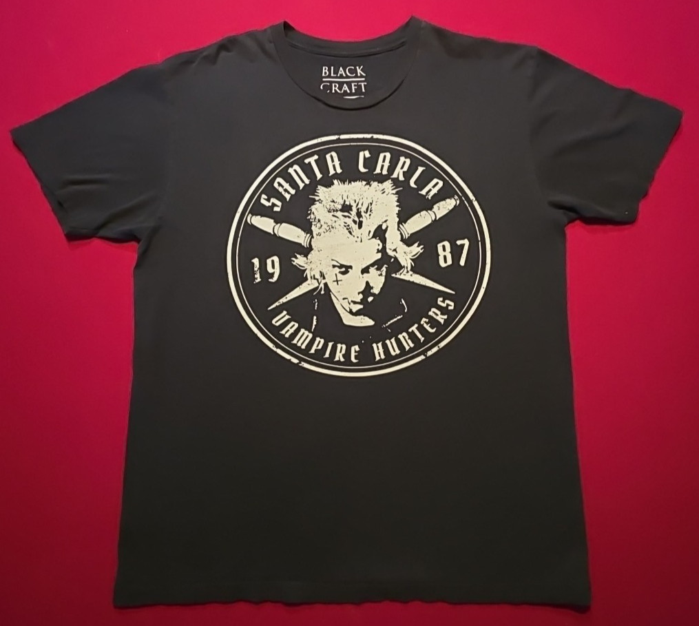 Black Craft Cult Santa Carla Vampire Hunters Lost Boys Black Size Medium EUC gallery