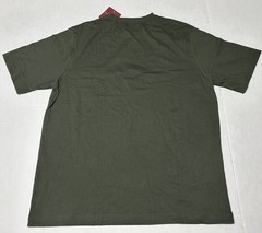 COVINGTON Pocket T-Shirt Large Dark Green NWT Solid Blank Plain Casual Dress Vtg