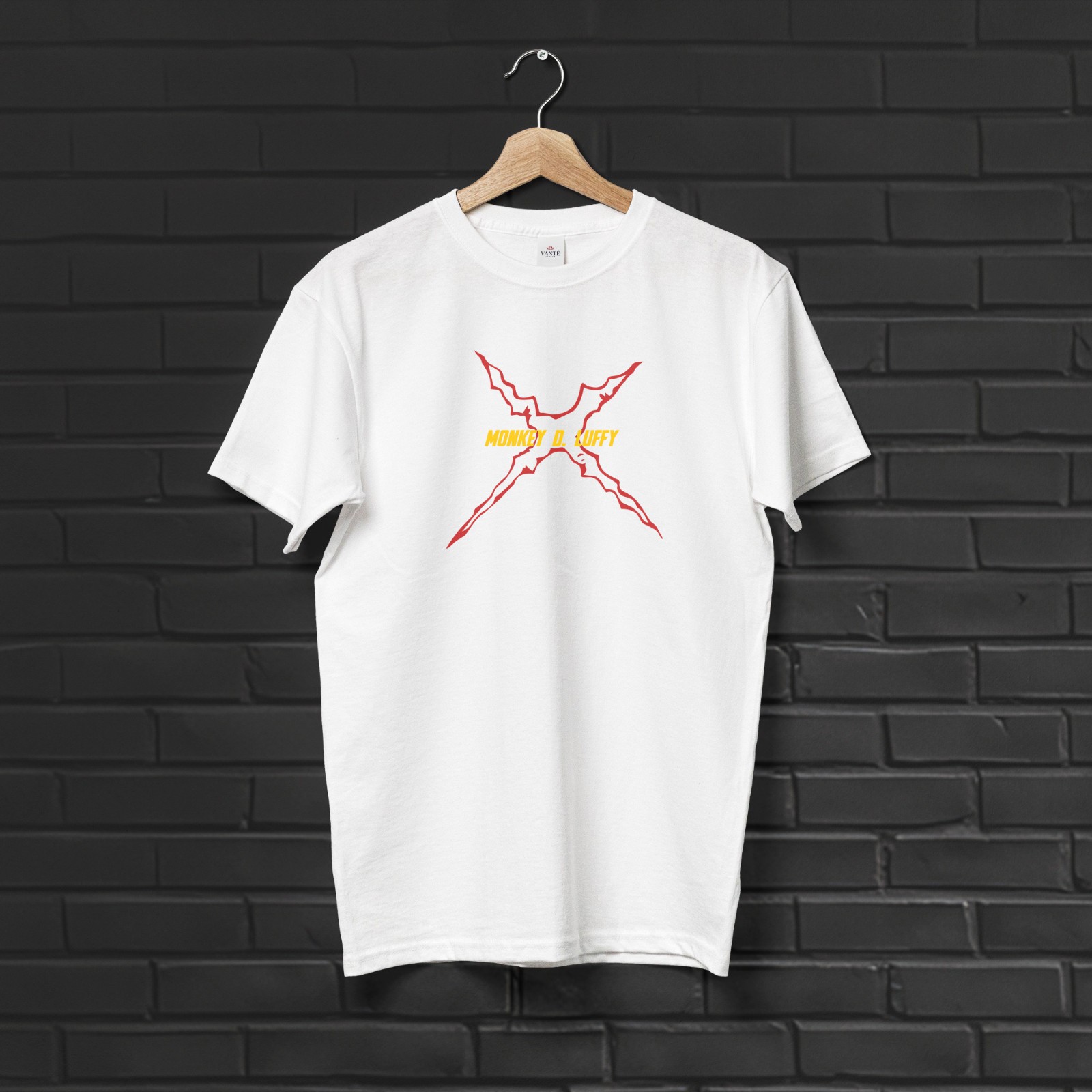 Monkey D. Luffy Minimalist T-Shirt Graphic Tee Mens Unisex Cotton Streetwear gallery