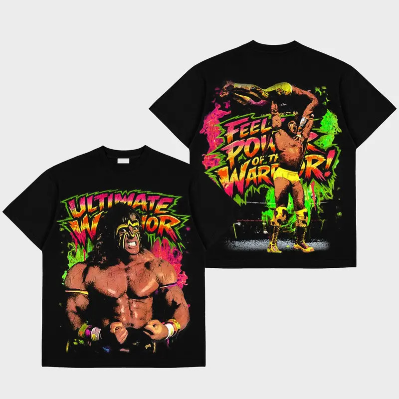 The Ultimate Warrior Premium Cotton T-Shirt, The Face-Painted Legend Shirt