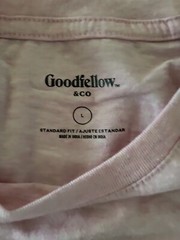 Goodfellow & Co Mens Short Sleeve Novelty T-Shirt Pullover – Pink Size Large