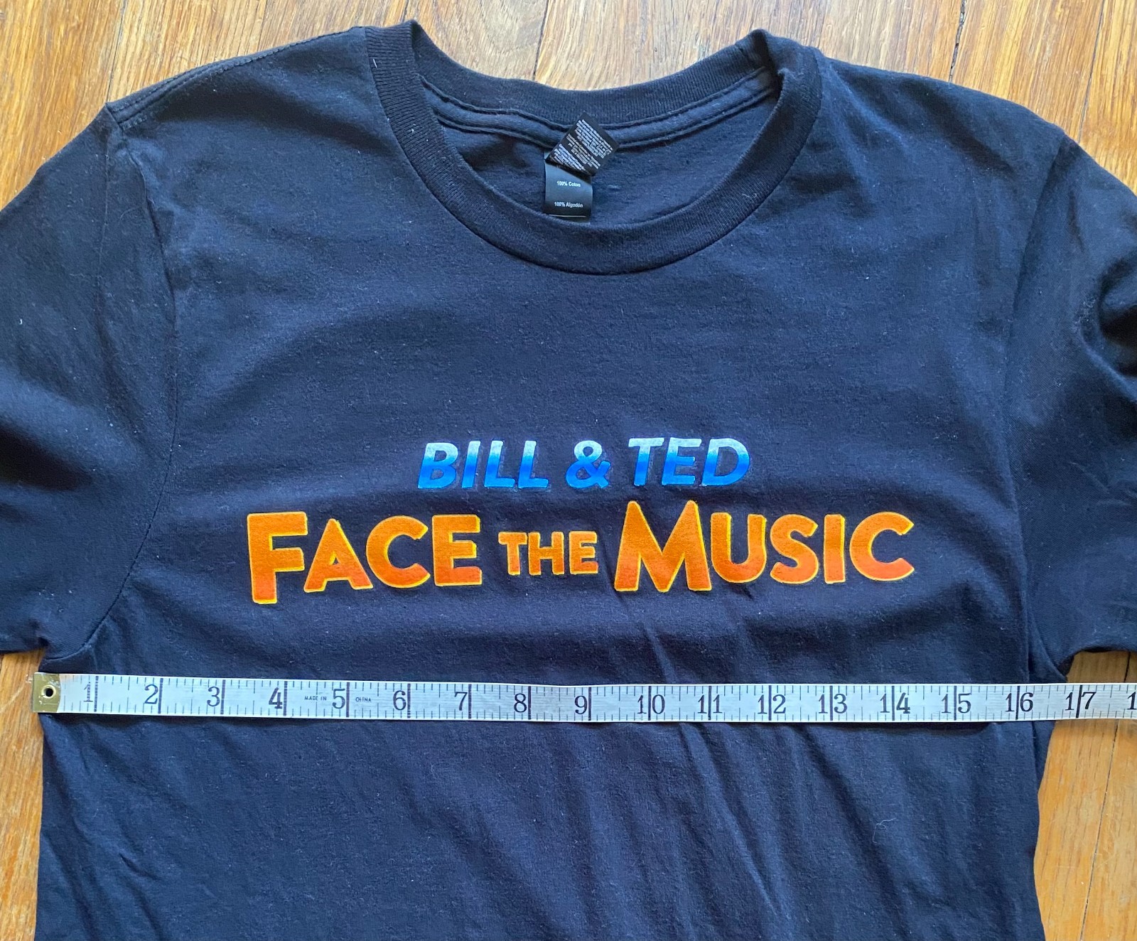 2019 Bill & Ted Face the Music RARE Film Crew Only Double Sided T Shirt Small gallery