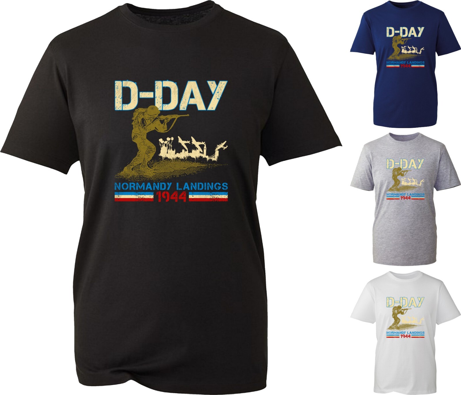 D-Day tshirt, Lest We Forget t shirt, Remembrance Day t-shirt, UK flag T-Shirt gallery