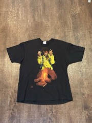 Vintage 1991 Jimi Hendrix Burning Guitar Shirt Size XL Double Sided