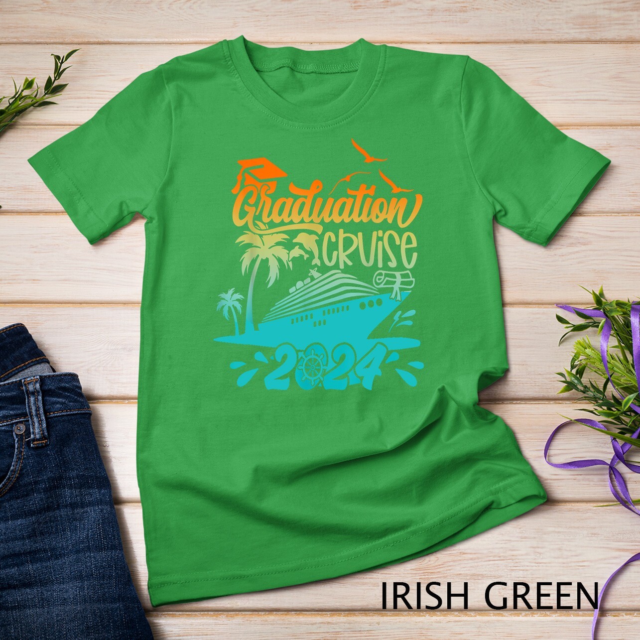 Graduation Cruise 2024 Vacation Beach Matching Group T-Shirt Unisex T-shirt gallery