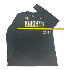 Men’s Nike Black UCF Knights Sideline Dri‑Fit Legend LS Tee – Style M‑22419 – XL