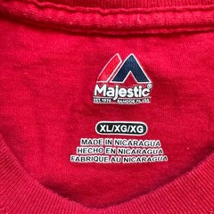 majestic athletic Red diamondbacks graphic t shirt size XL baseball Arizona