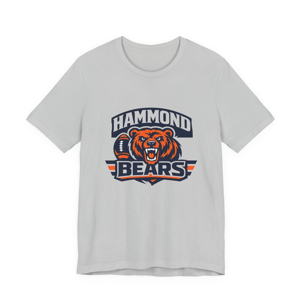 Hammond Bears Bear Head Logo T-Shirt | School Sports Team Tee