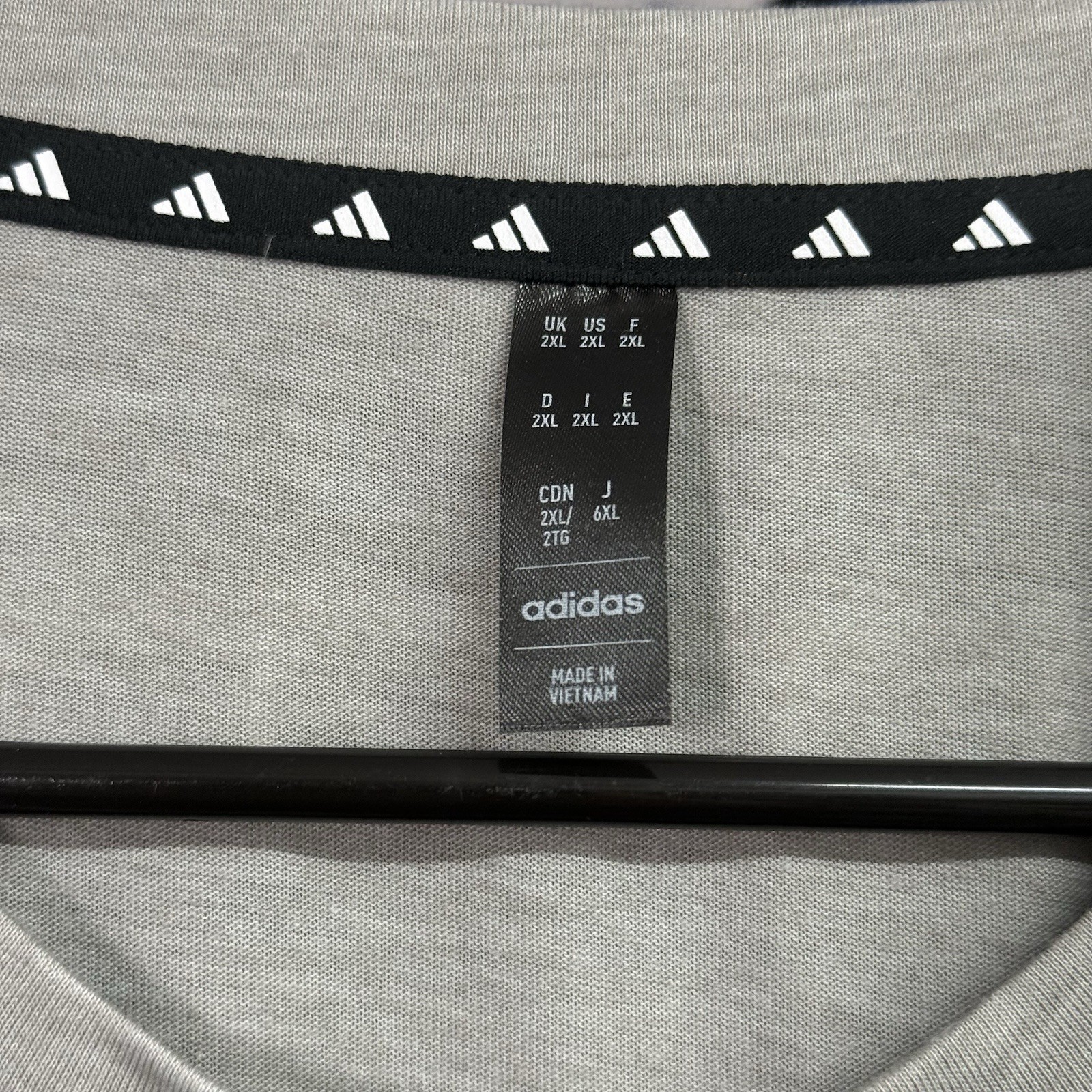 Adidas Train Essentials Feelready Training Tshirt Grey Heather Mens Size 2XL NWT gallery