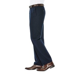 Haggar Men’s Work To Weekend No Iron Flat Front Pant Mens 41114957522 Size 38W
