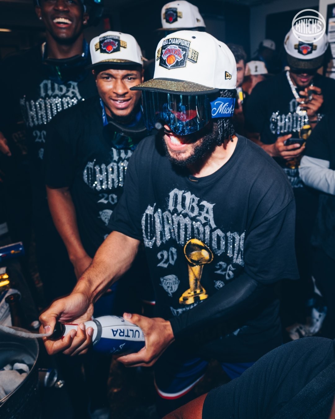 HOT K nicks 2026 NBA Champion Basketball T-shirt Fast shipping gallery