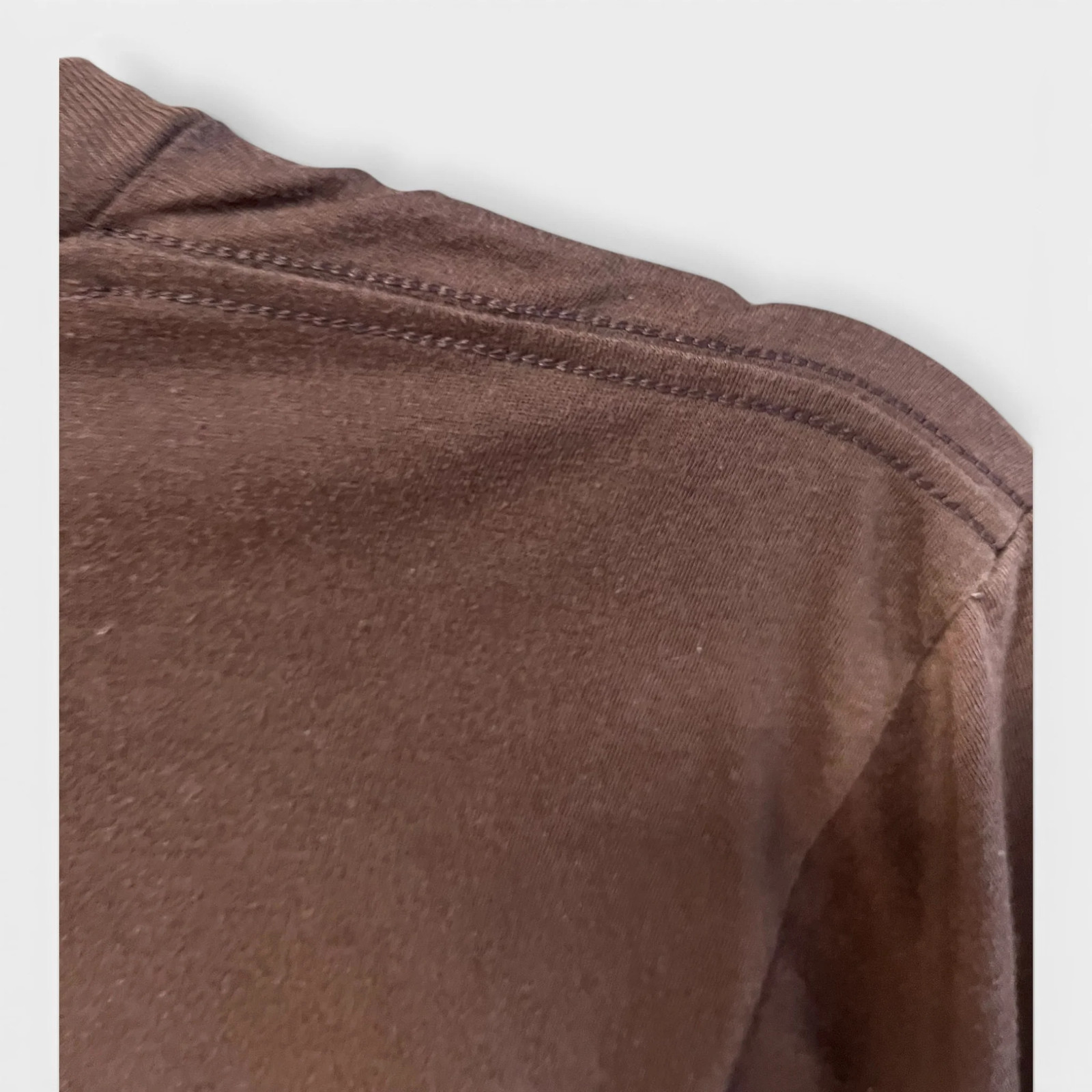 American Apparel Vintage 2000’s T-Shirt, 50-50, Brown, size s gallery