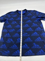 Adidas T-Shirt Men Small Aop Logo Multicolor ..#29834