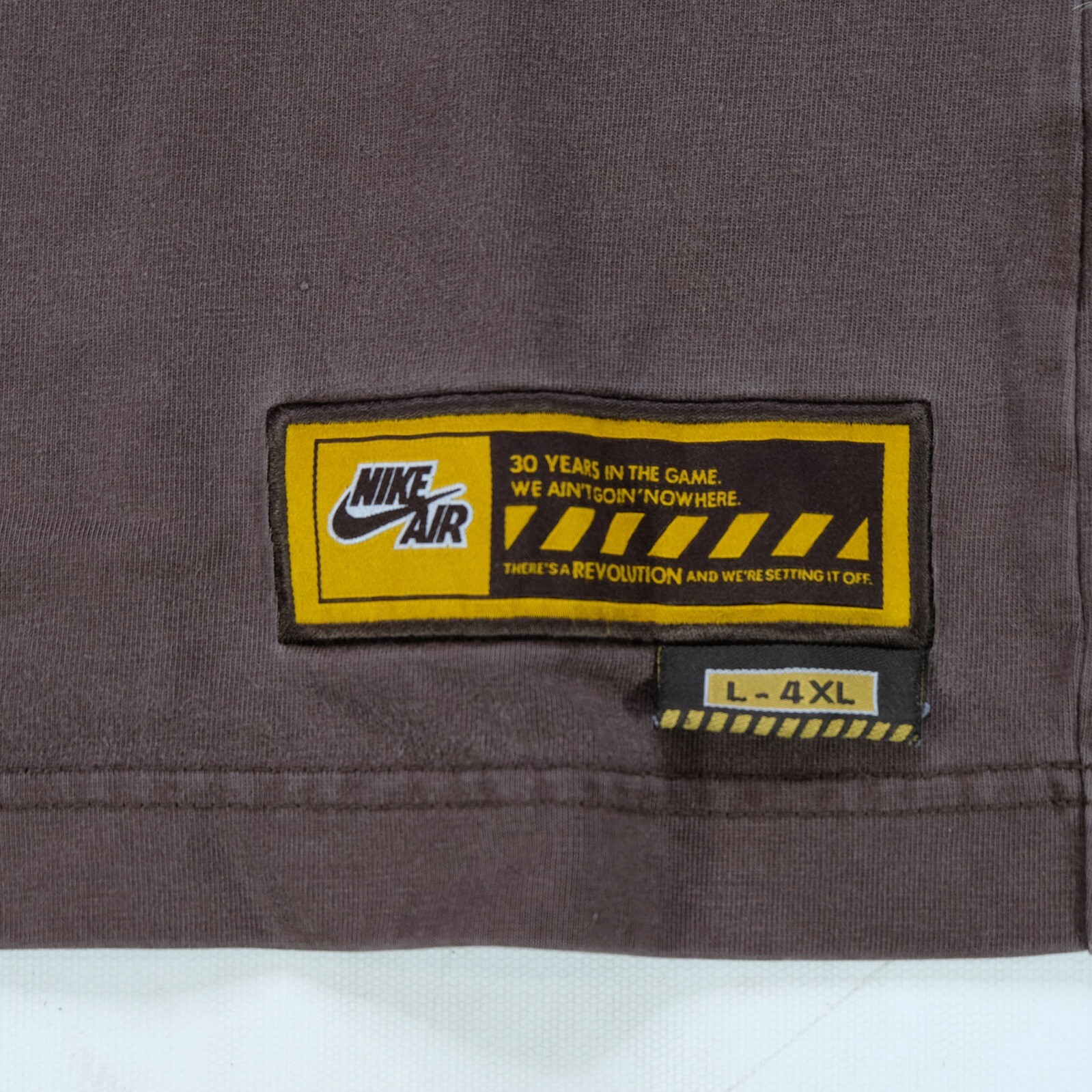 Rare VTG NIKE Air Set It Off 30 Years In The Game Long Sleeve T Shirt 2010s SZ L gallery