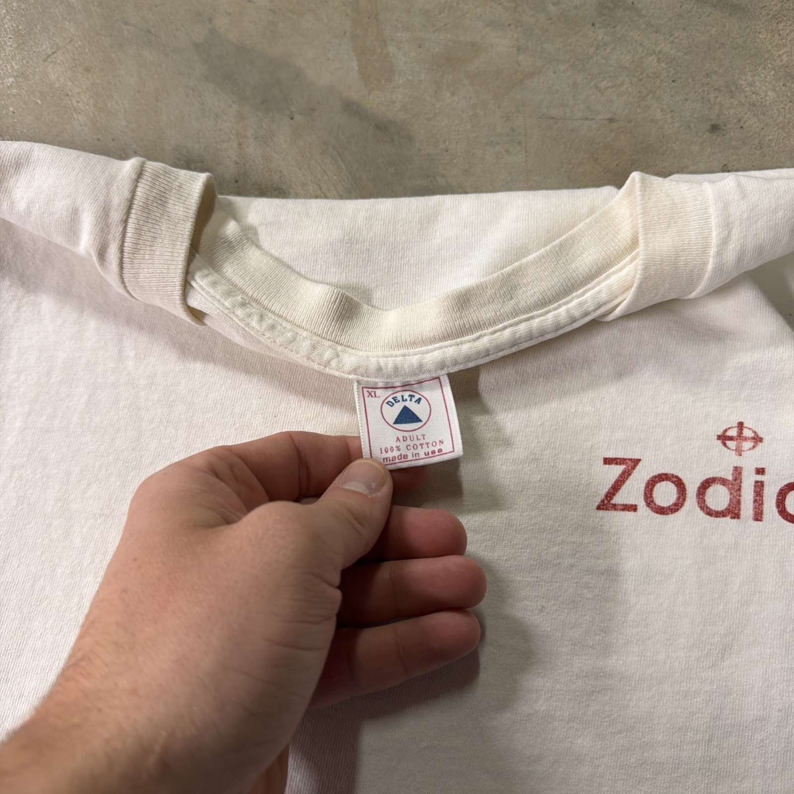 Vintage Watch Shirt Mens XL White 90s Zodiac Outdoors Nature RARE ACG Swatch USA gallery