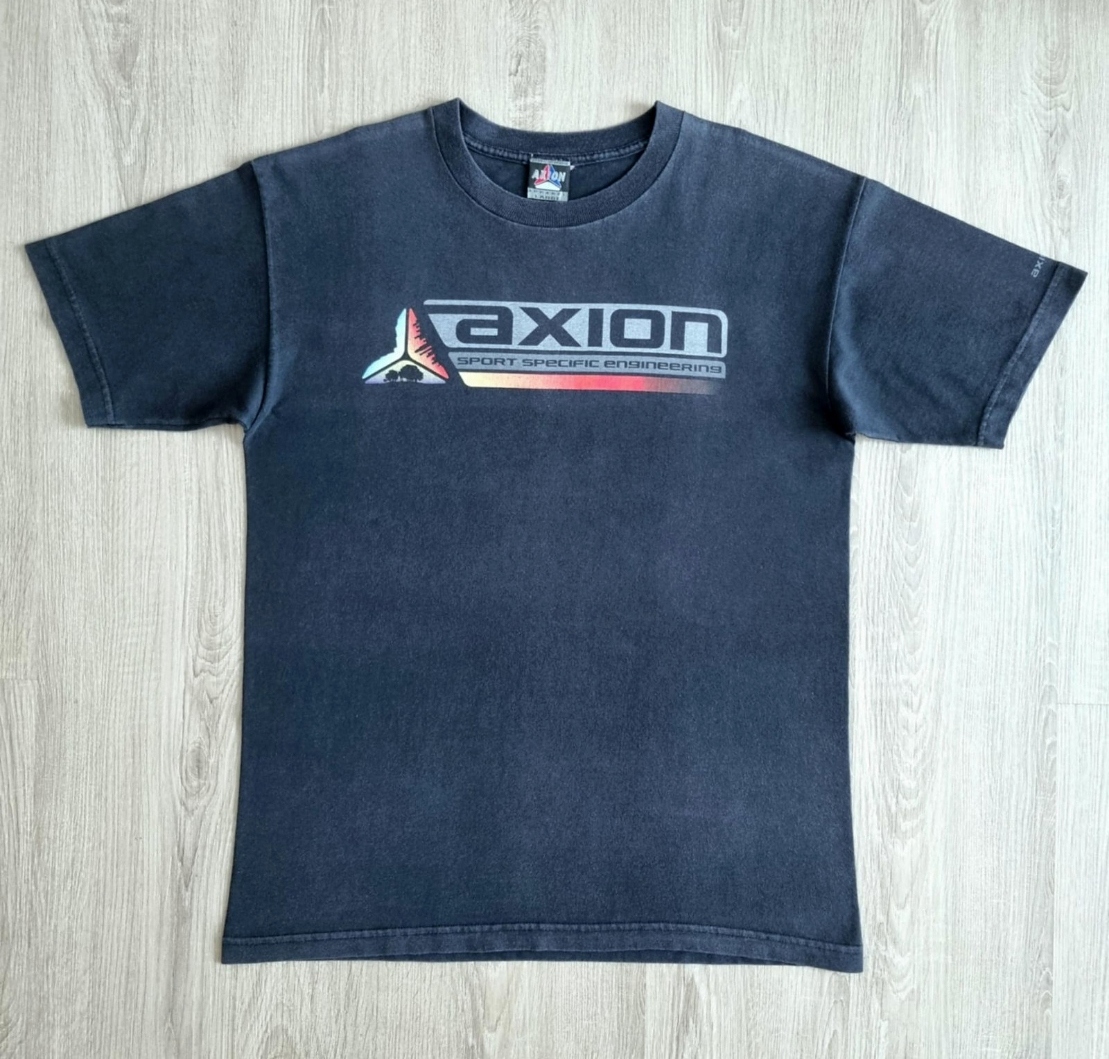 RARE Vintage 90s AXION Skate Shirt L Kareem Campbell DGK City Stars Hip-Hop Adio gallery