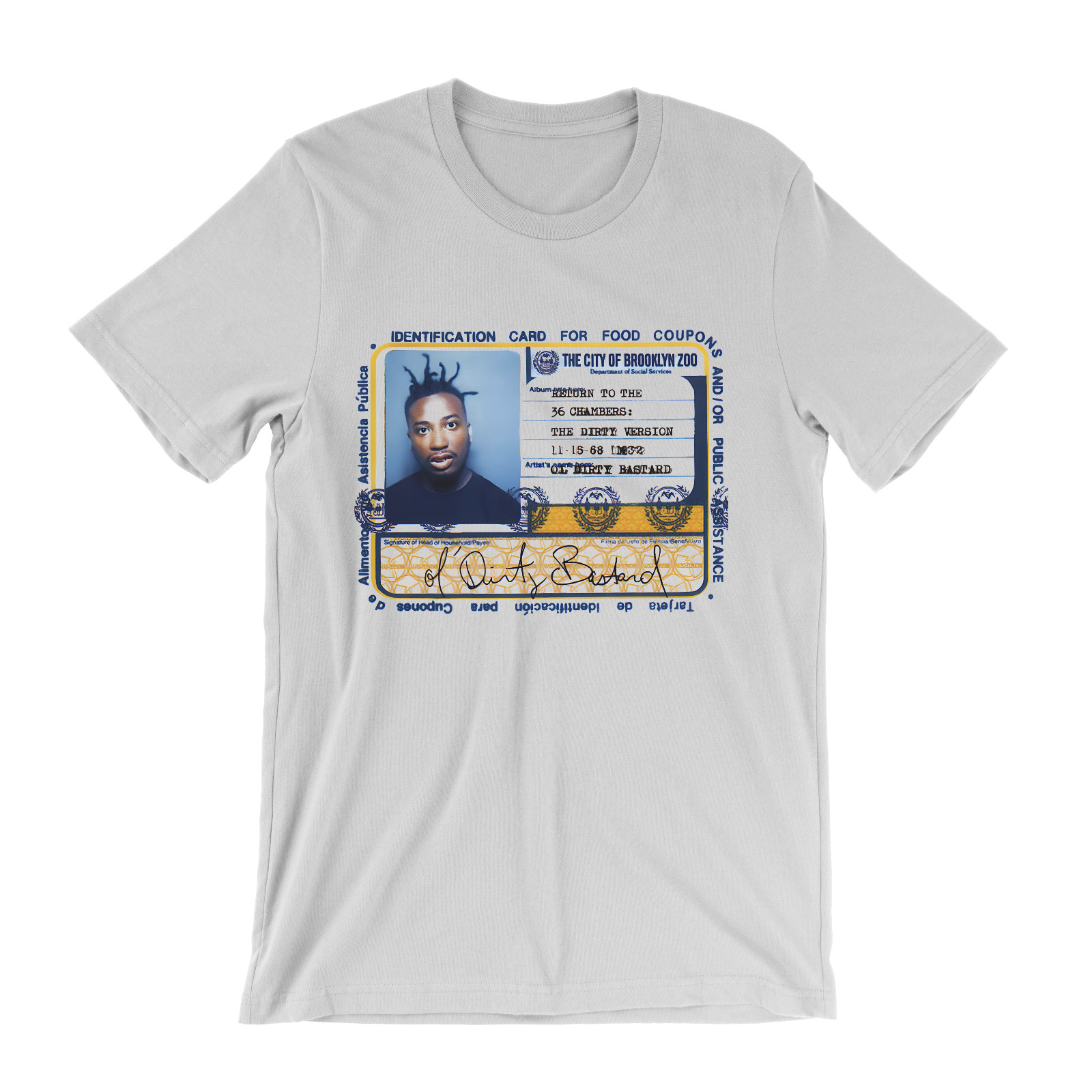Ol' Dirty Bastard T-Shirt - Return of the 36 Chambers Album Cover Art Wu-tang gallery