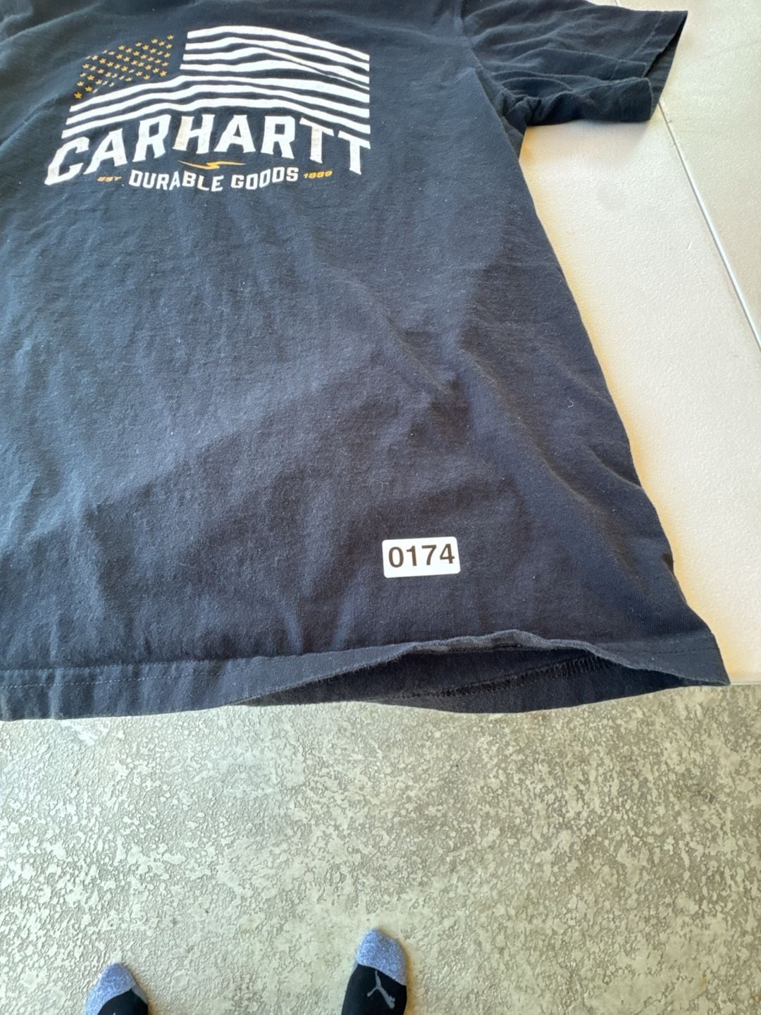 Carhartt Relaxed Fit Flag Graphic Durable Goods T-Shirt gallery
