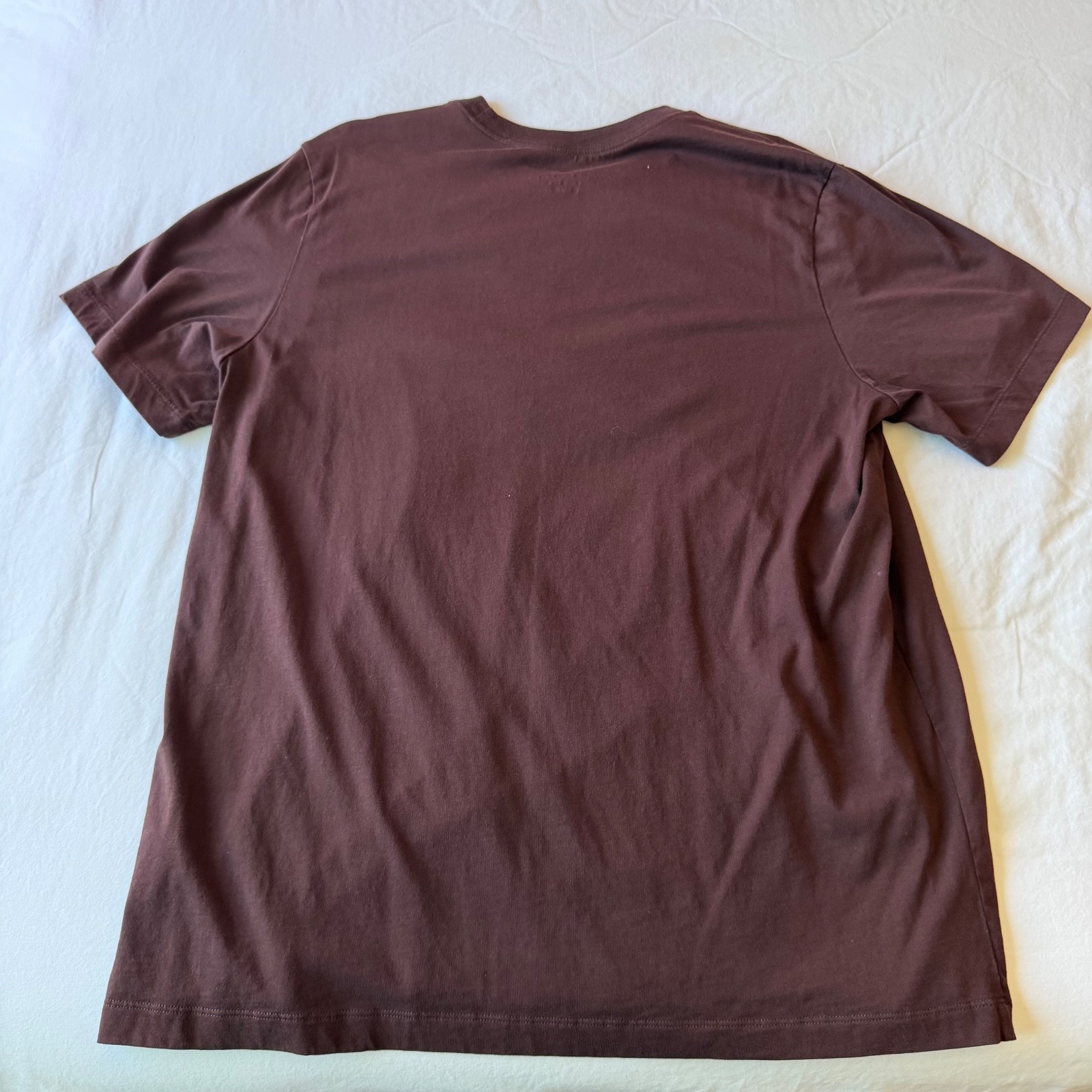 Nike Tshirt Mens XL Brown Just Do It Graphic Logo Short Sleeve Cotton Swoosh gallery
