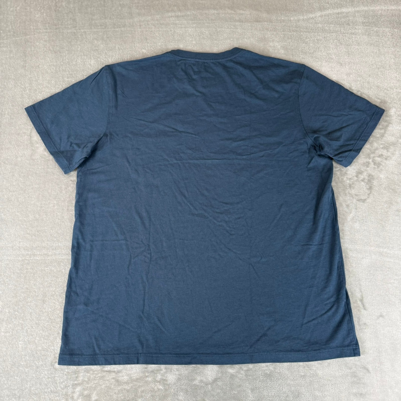 American Giant Pocket Tee T-Shirt Mens Large Spellbound Blue Crewneck USA NWOT gallery