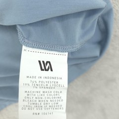 VRST Performance Shirt Mens Medium Blue Stretch Athletic Training Gym Tee