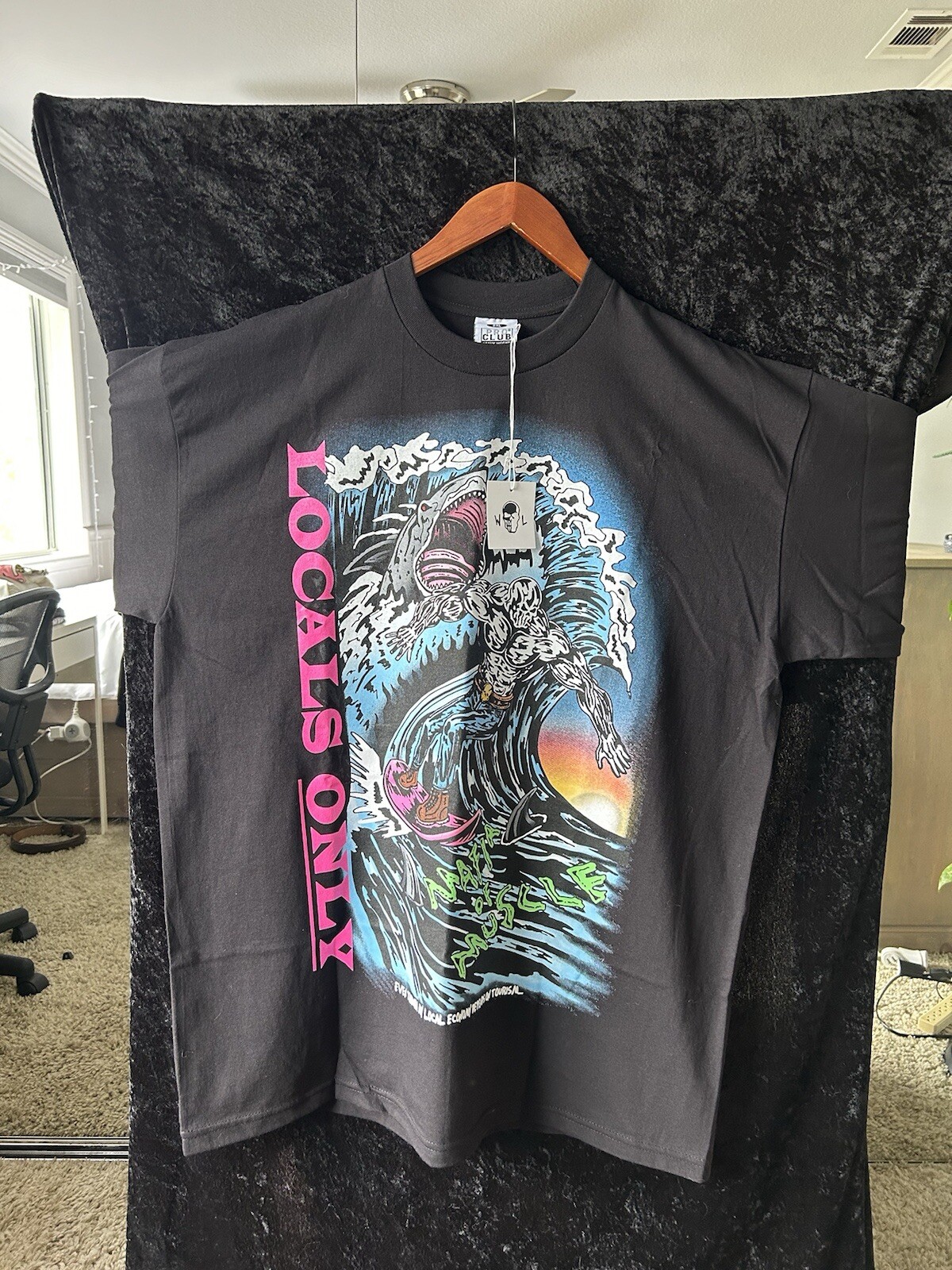 Warren lotas X MMM "Locals only"/ XL Brand New With Tags/ Pro Club Tee shirt gallery