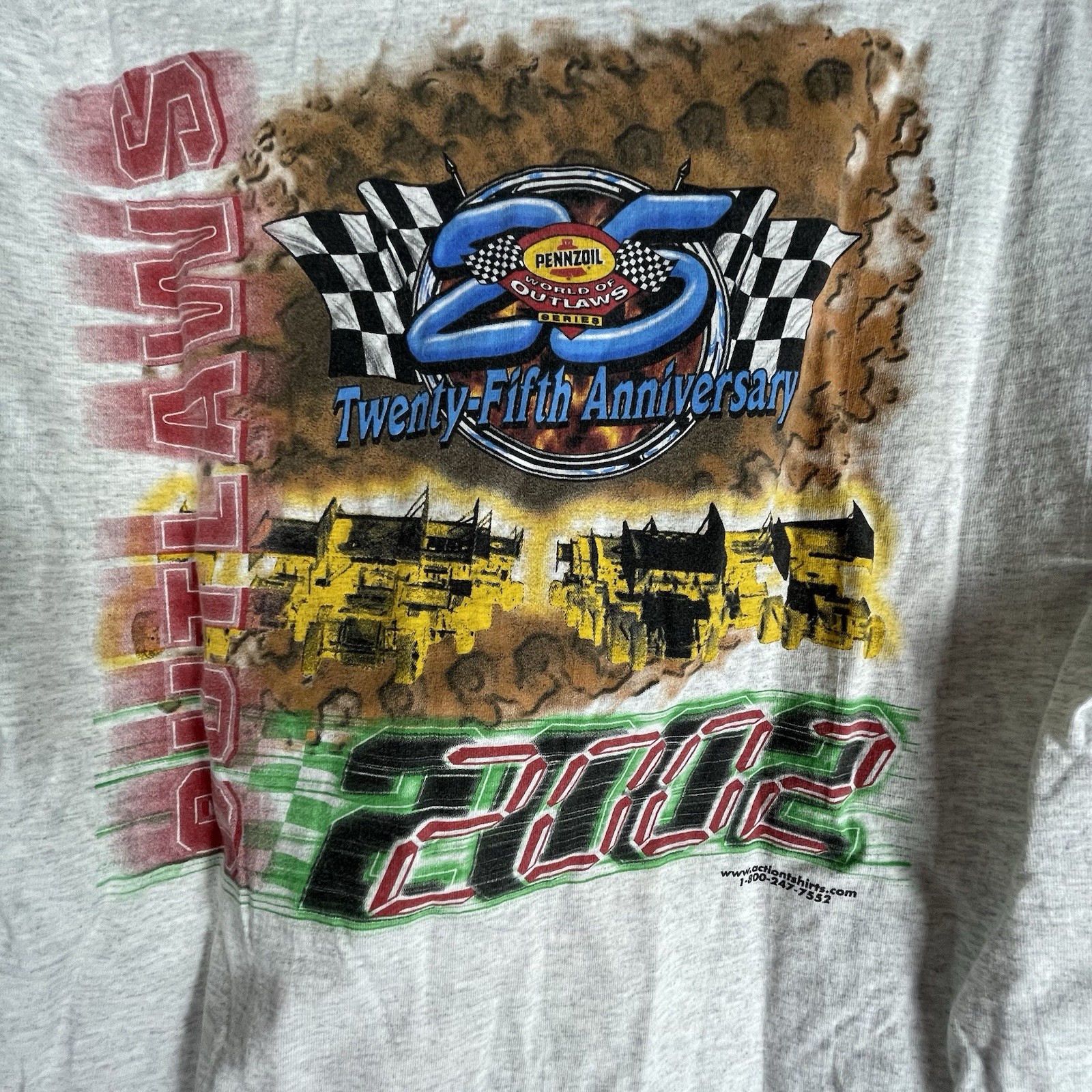 Vintage Knoxville Sprint Championships Shirt Mens Sz L Colorful Racing Art Y2K gallery
