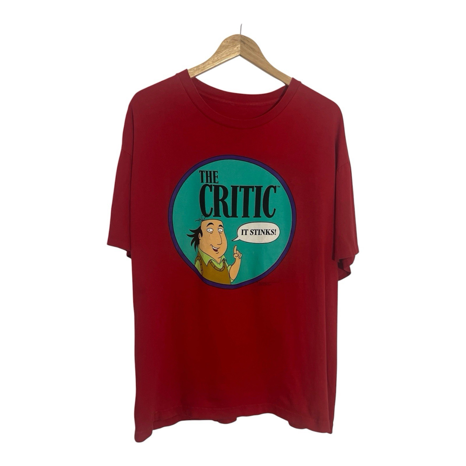 Vintage The Critic Shirt Cartoon Network Tv Stanley Desantis Simpsons Mel Brooks gallery