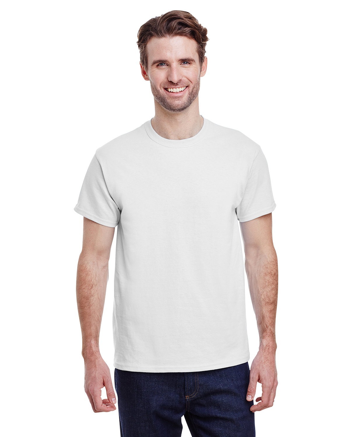 Gildan G500 Adult Solid Heavy Cotton Tee Plain Blank Casual T-Shirt gallery