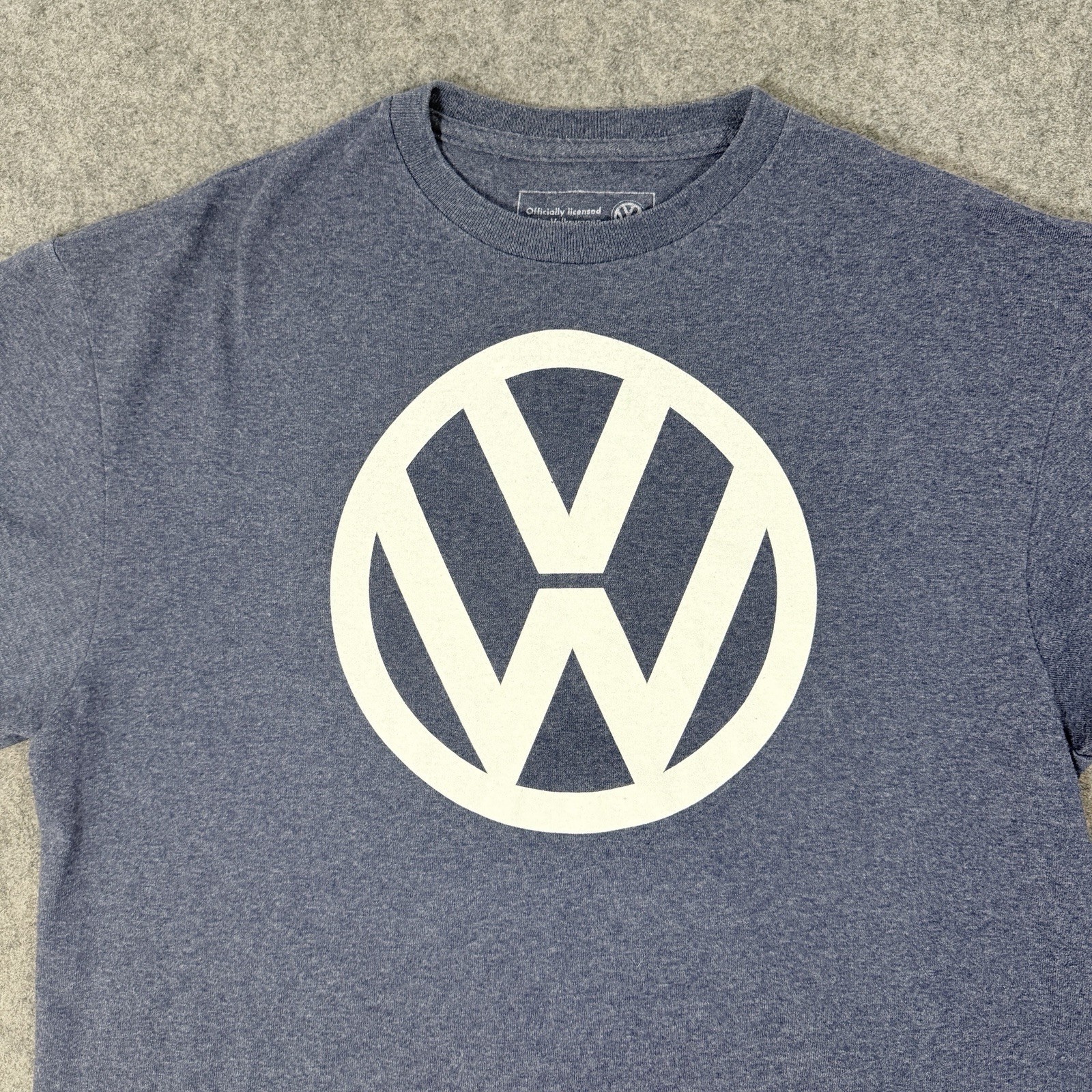 Volkswagen Vintage Official Logo Short Sleeve T-Shirt Fits Men's Size Large Gray gallery