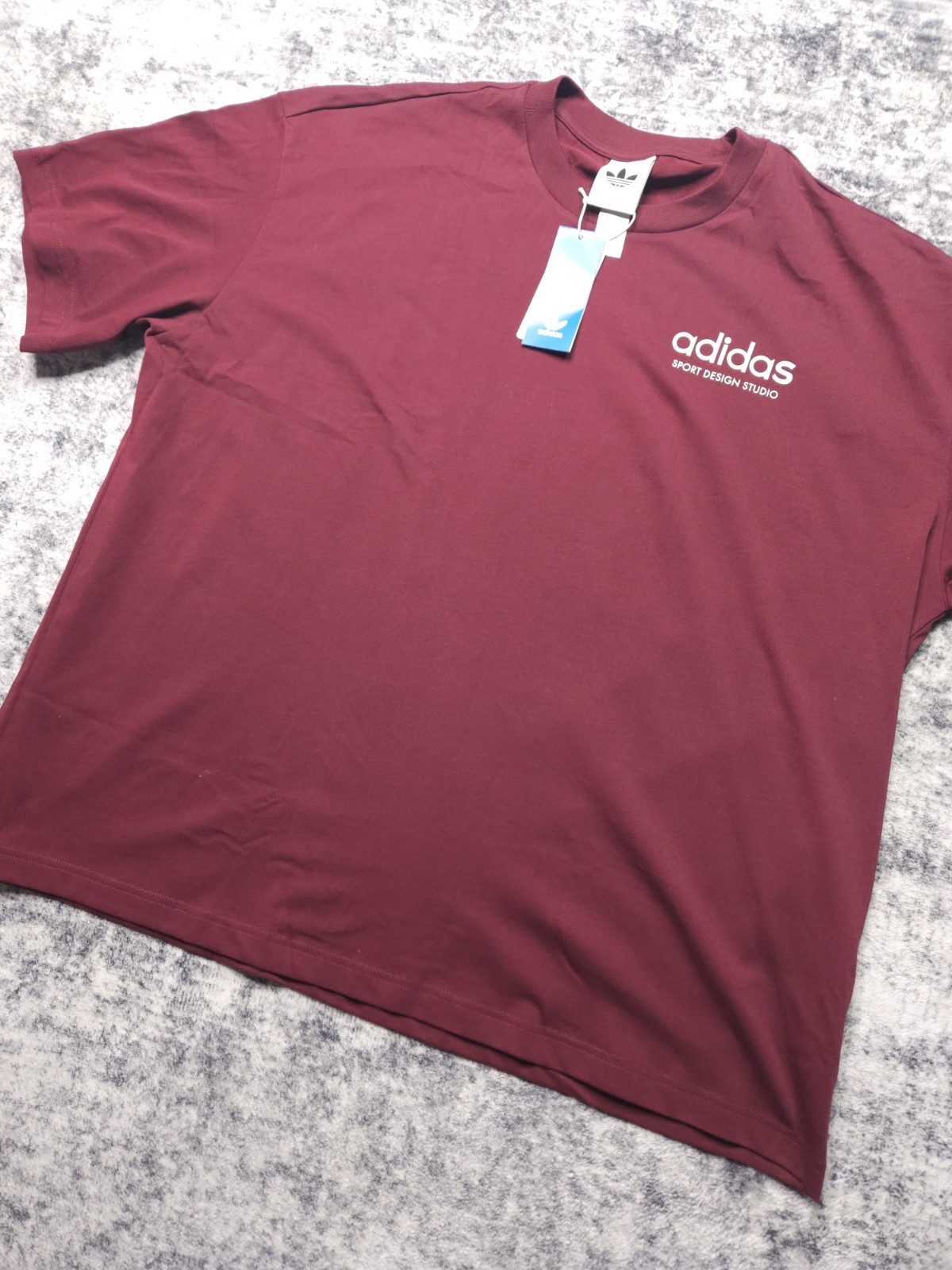NEW Adidas Originals Basketball Design Studio T-Shirt Men's Size XL Shadow Red gallery
