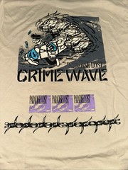 Paradise Lost “Crime Wave” Tee Shirt Size Medium True To Size New Collection