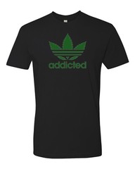 Addicted Custom Cotton Crew Neck Unisex T-Shirt New Good Quality Free Shipping!