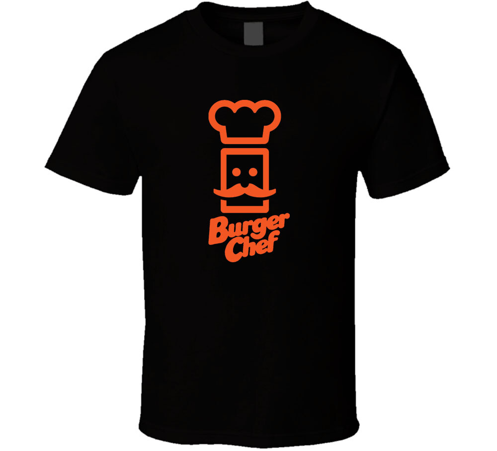 Burger Chef retro 70’s 80’s fast food restaurant logo 2 T-Shirt tee Unisex