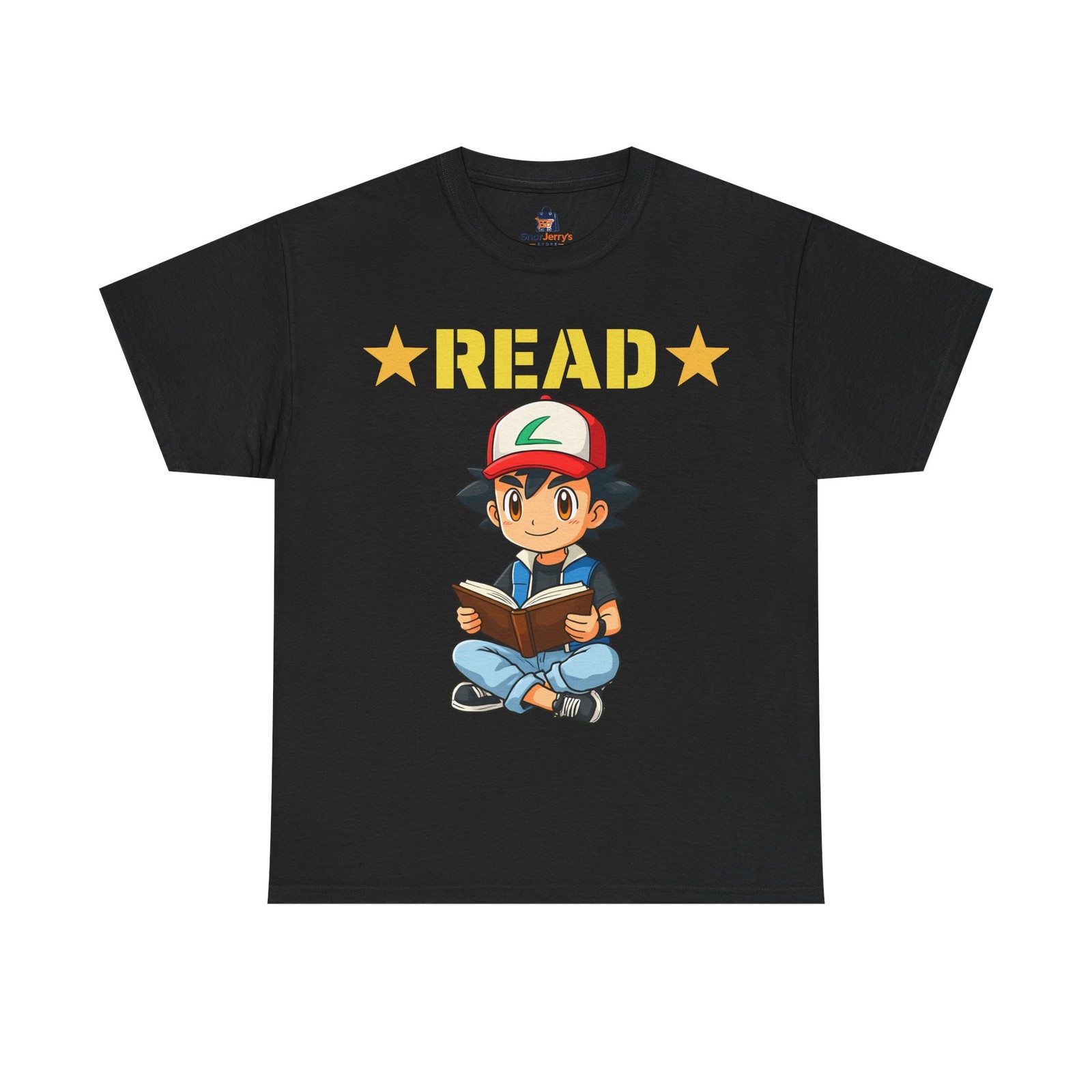 Boy Reading a Book – Unisex T-Shirt