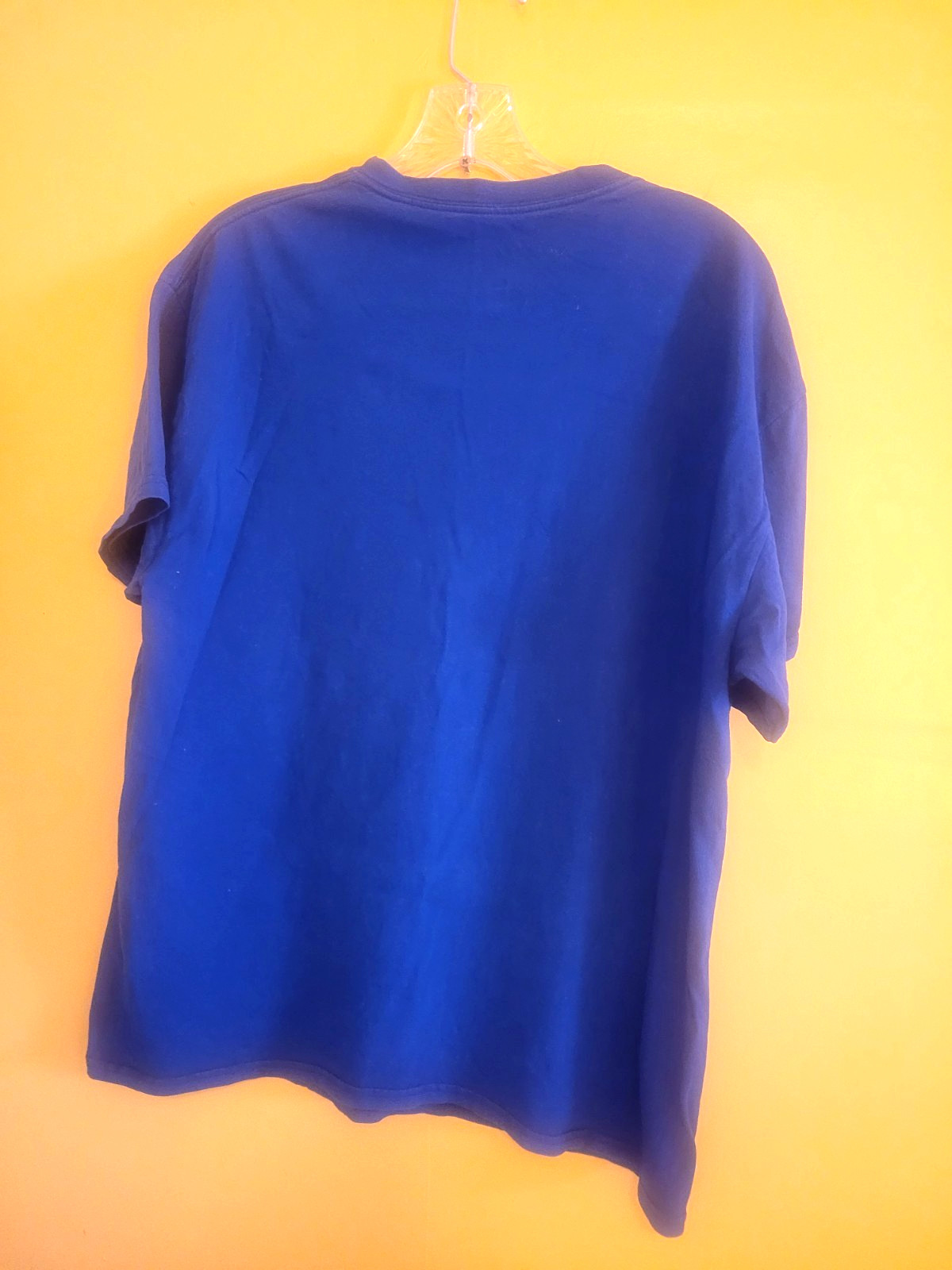 Chicago Cubs Baseball Majestic T Shirt Large Blue White Red NOS Free Shipping gallery