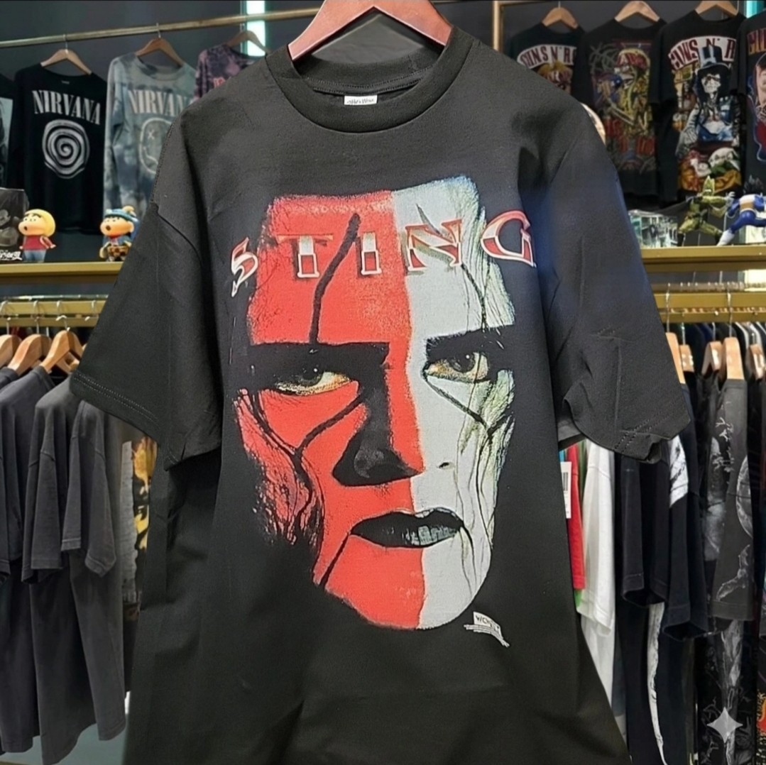 BIG FACE STING ON A SHAKA HEAVYWEIGHT GARMET SHIRT "MODERN" gallery