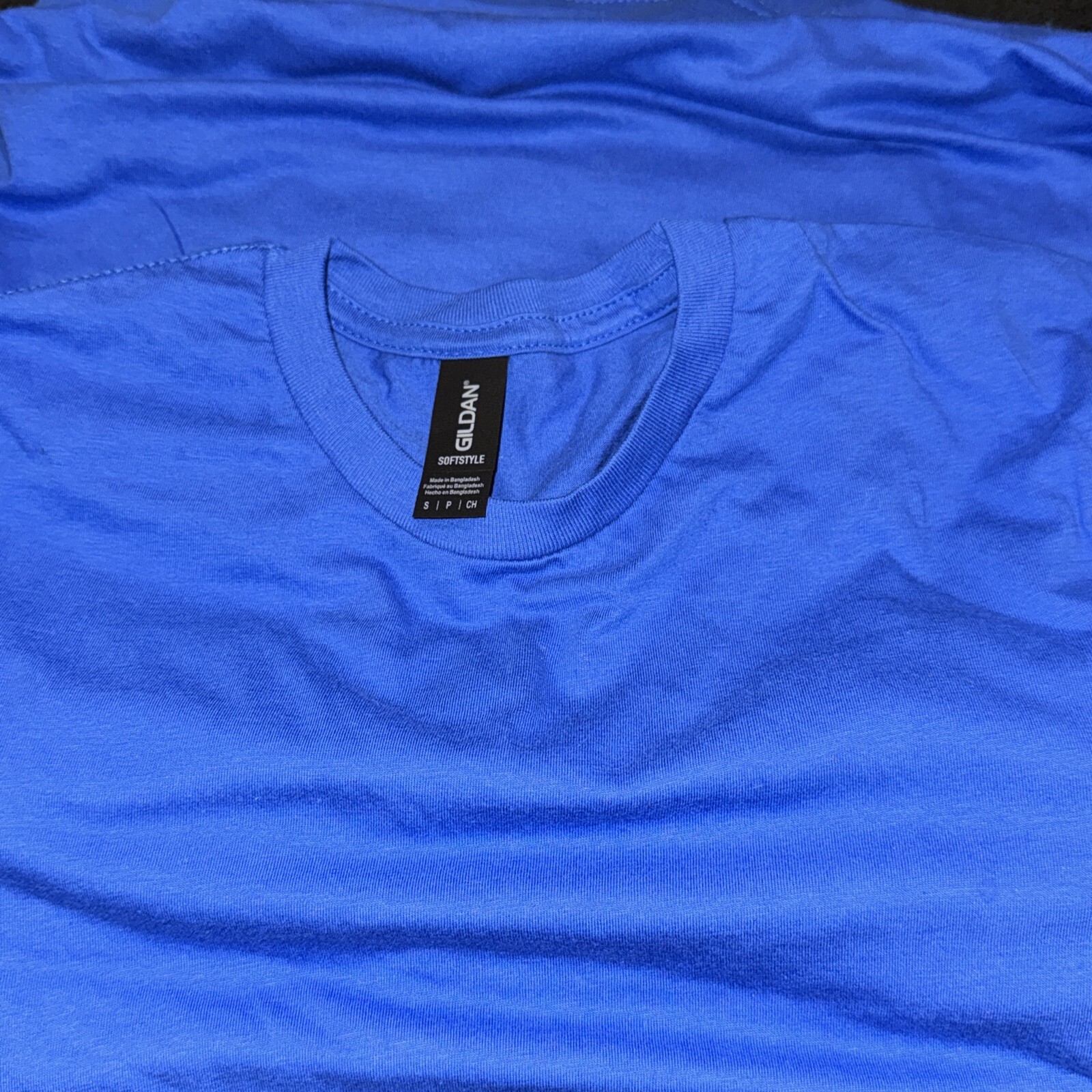 Gildan T-Shirt Men's Short Sleeve Soft Style G640 royal blue New Lot Of 2 SMALLS gallery