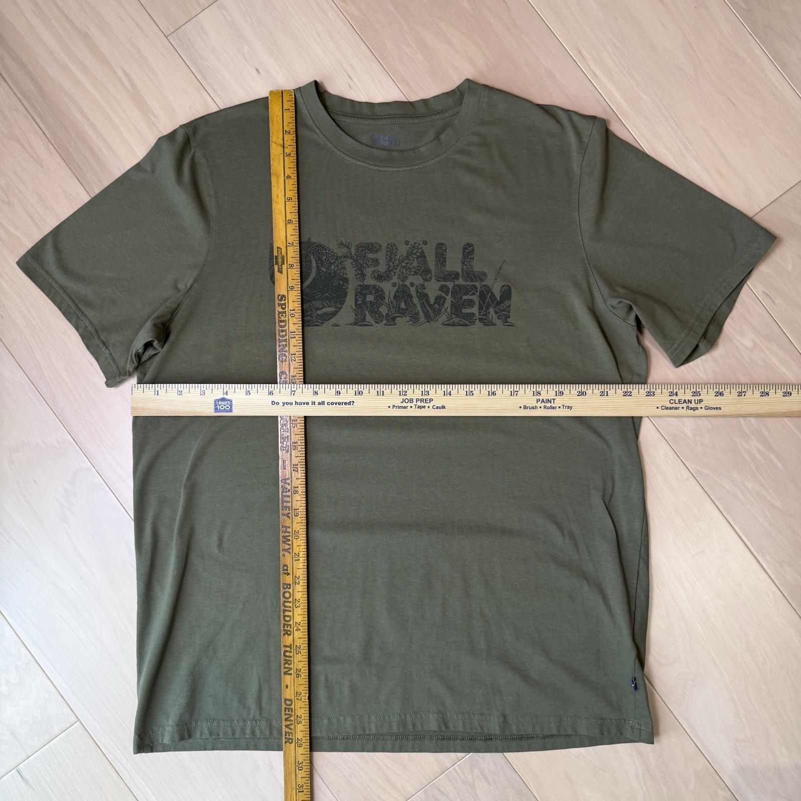 Fjallraven Lush Logo Shirt XL Green Hiking Outdoors Gorpcore Sportswear gallery