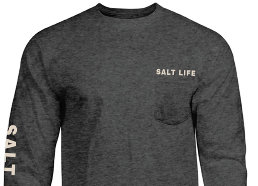 Mens Salt Life Aquatic Journey Graphic Pocket Long Sleeve T-Shirt - Large - NWOT gallery