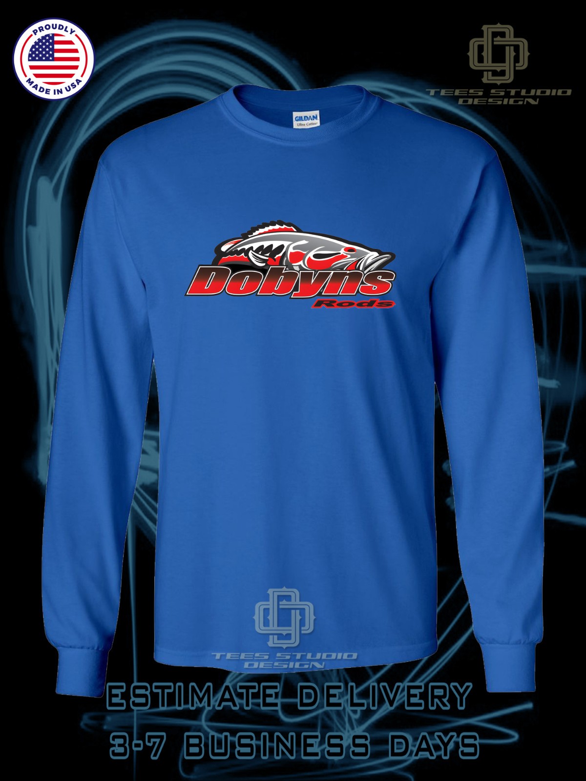 New Fishing Rods Dobyns Rods Fishing Men's T-Shirt American Long Sleeve T-Shirt gallery