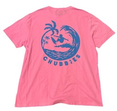 Pink Chubbies The Surfer Pocket Graphic T-Shirt XL