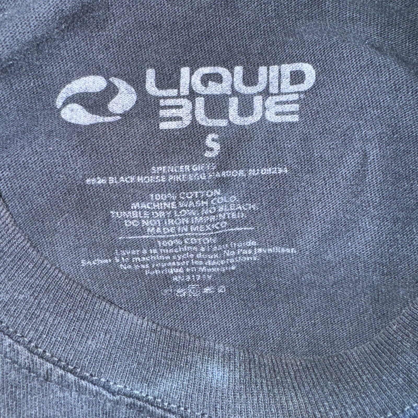 Pink Floyd Tie Dye T Shirt Liquid Blue Tag Mens Size Small Euc E2300 gallery