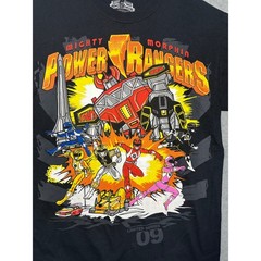 Mighty Morphin Power Rangers Limited Series 09 Black T Shirt Men’s Medium